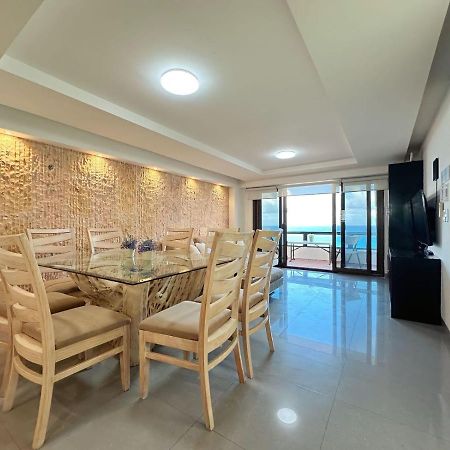 Amazing Beachfront Apartment Cancún Eksteriør bilde