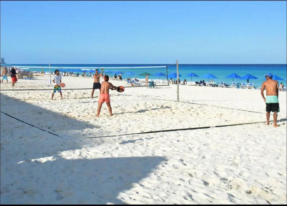 Amazing Beachfront Apartment Cancún Eksteriør bilde
