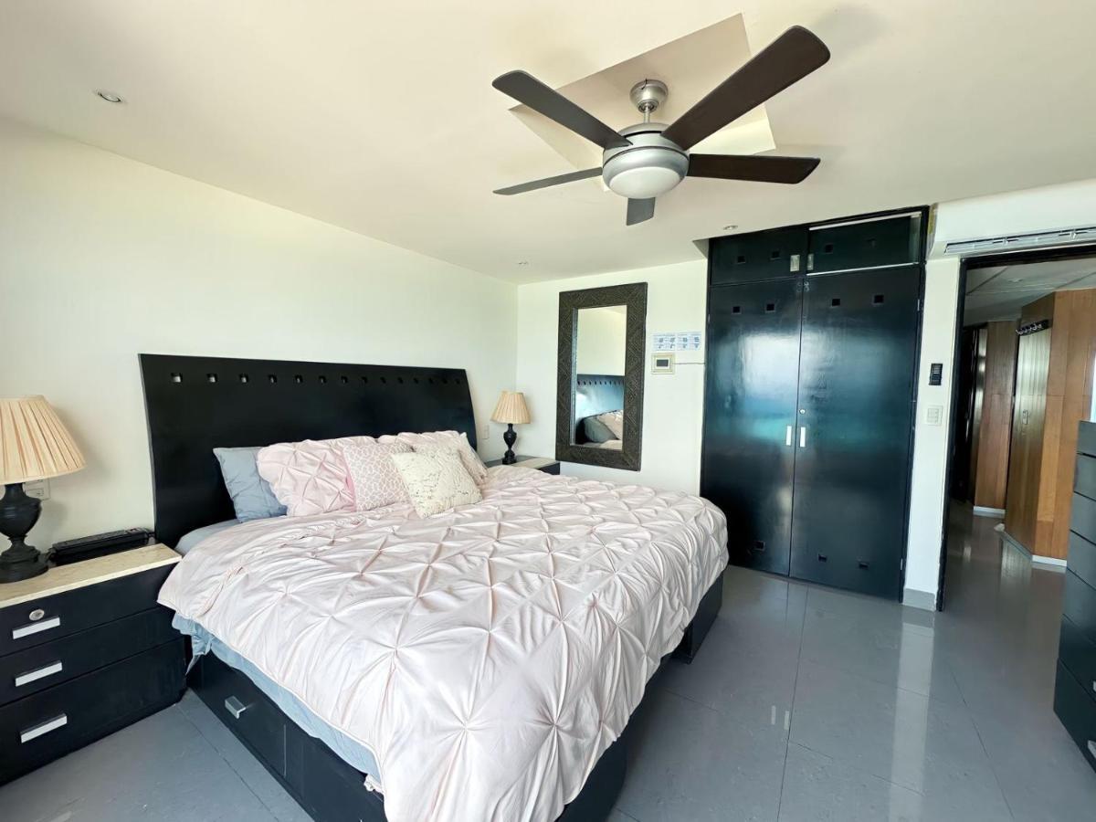 Amazing Beachfront Apartment Cancún Eksteriør bilde